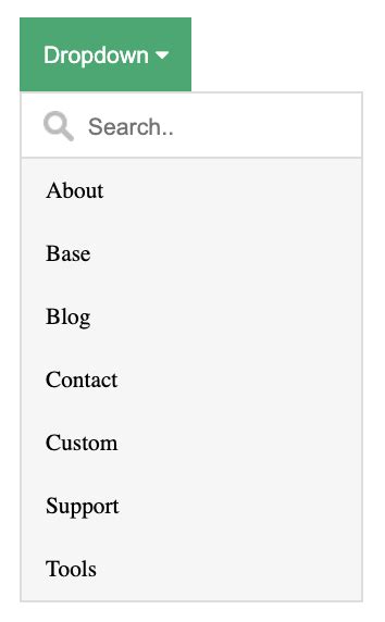dropdown menu w3schools.